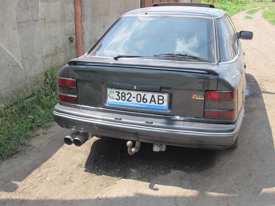 Спойлер із BMW E36 4