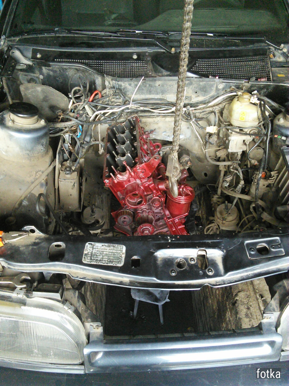 Swap двигуна bmw #1 3