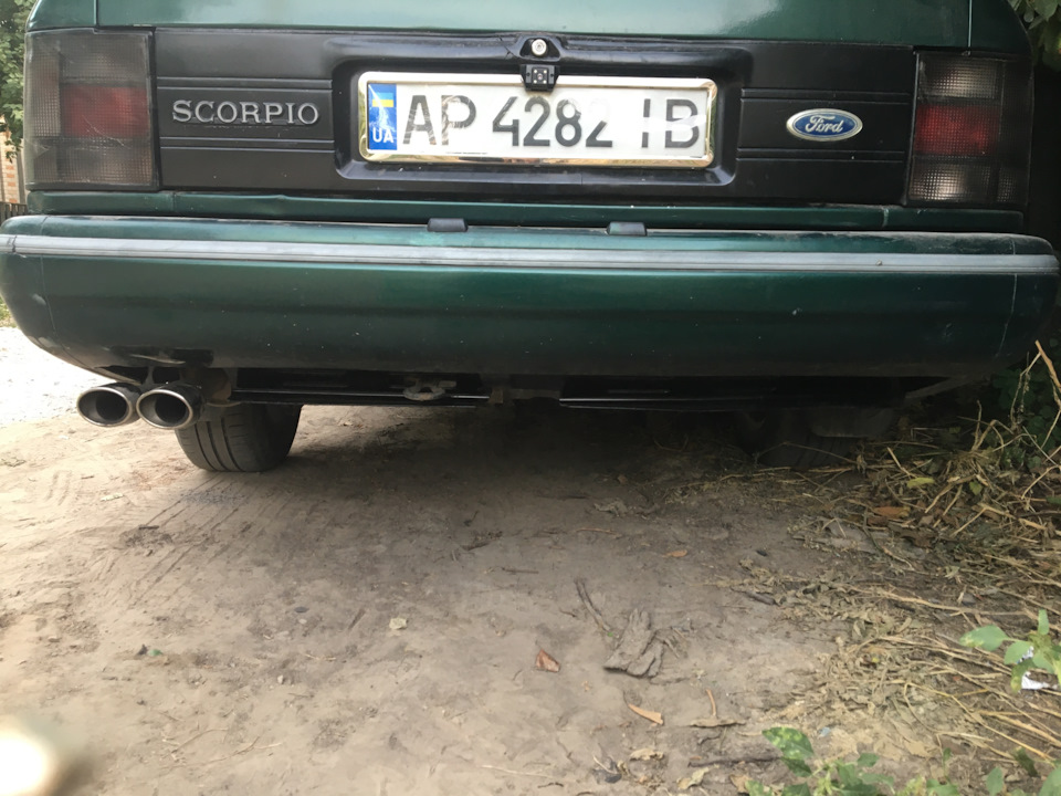Фартук заднего бампера 4