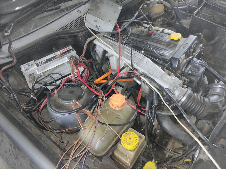 Установка SECU-3i TBZ на FORD SCORPIO 2.0 DOHC 8V 4