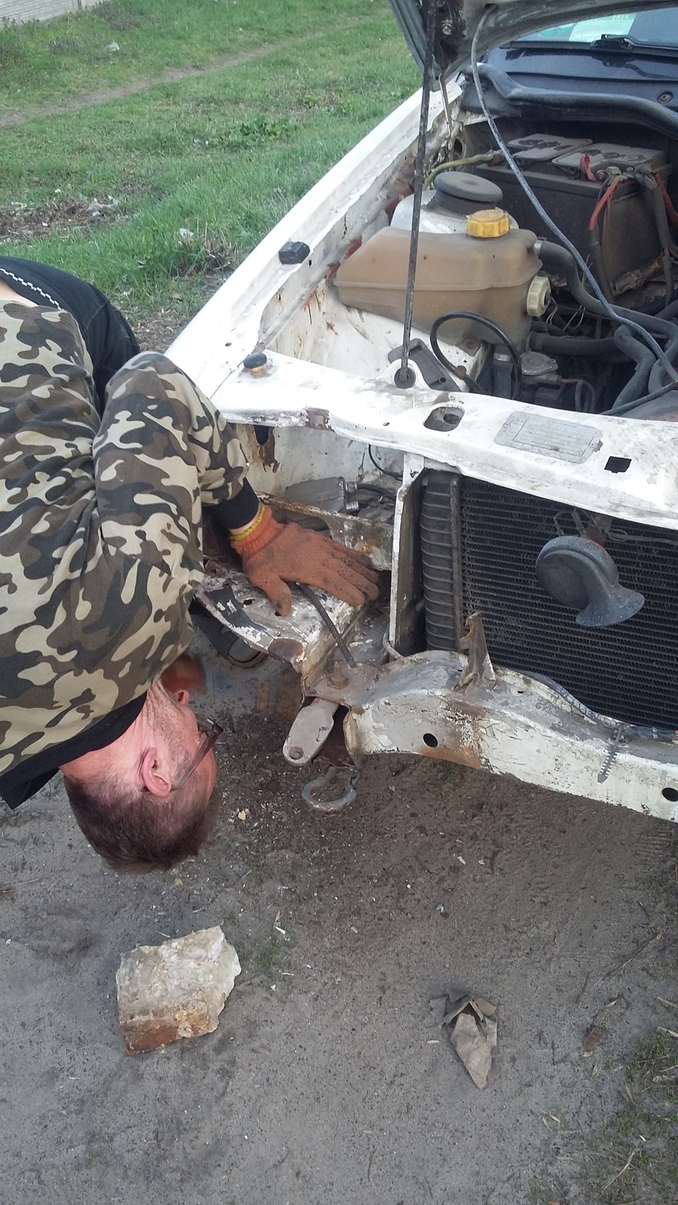 Усунули наслідки ДТП - відрихтували, заклепали, розрахувалися! 2