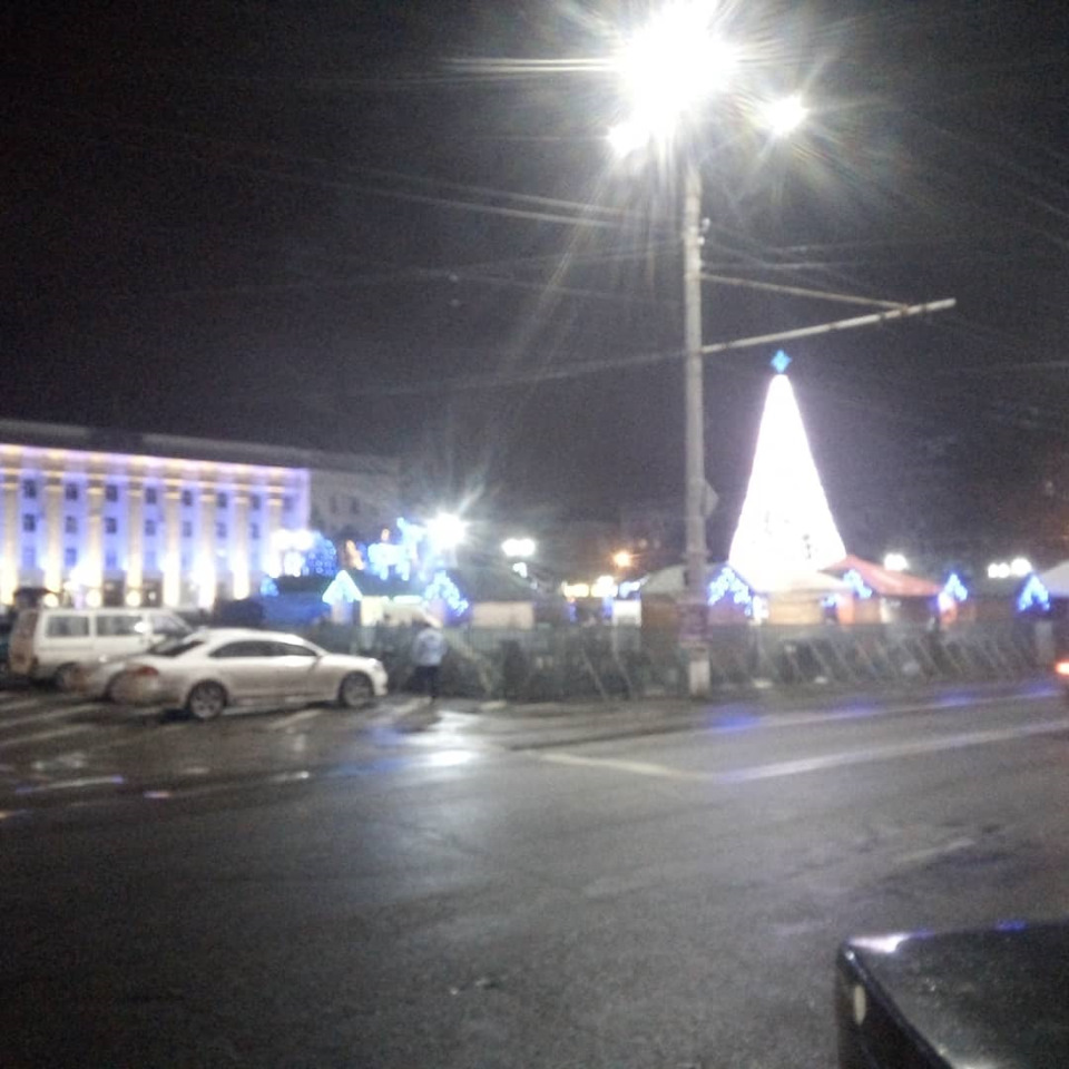 Поездка в центр на елку 1