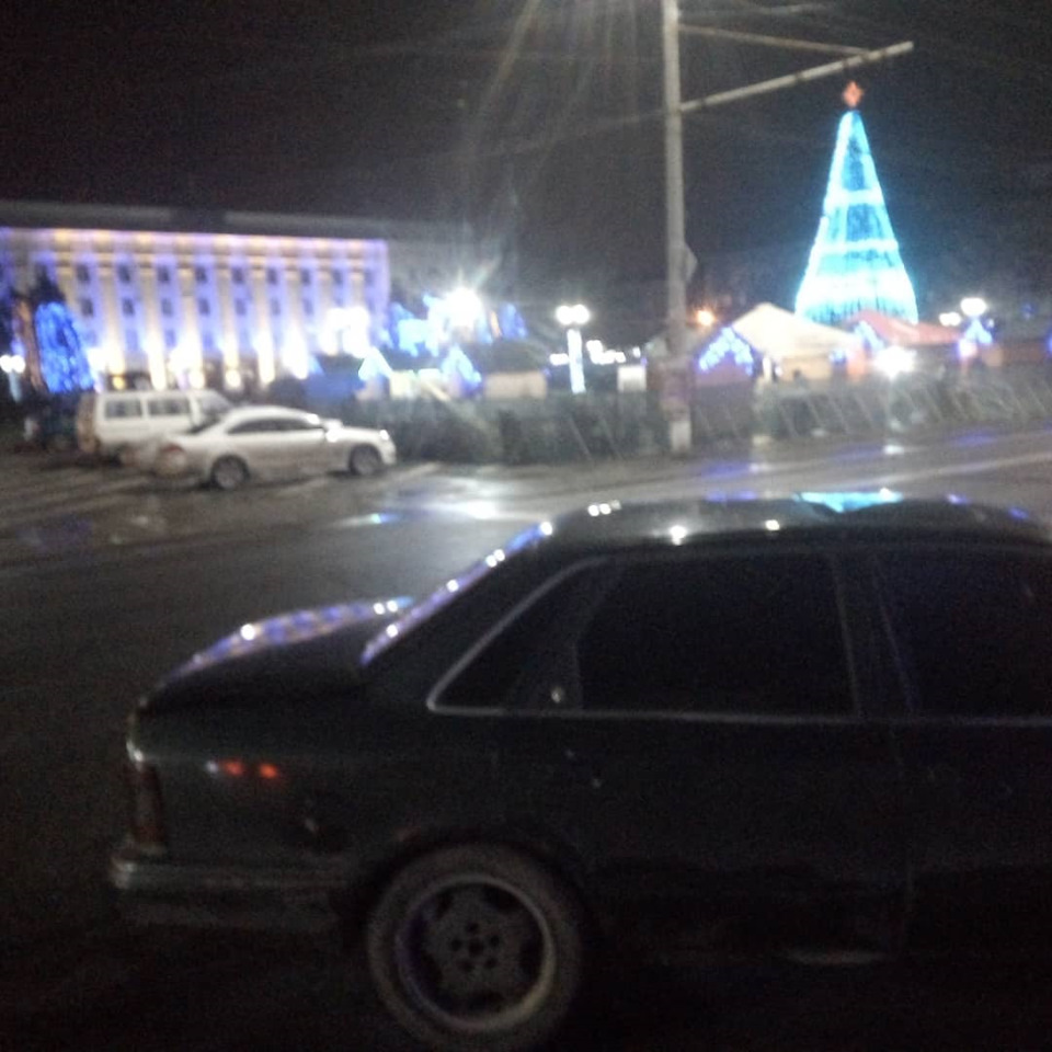 Поездка в центр на елку 2
