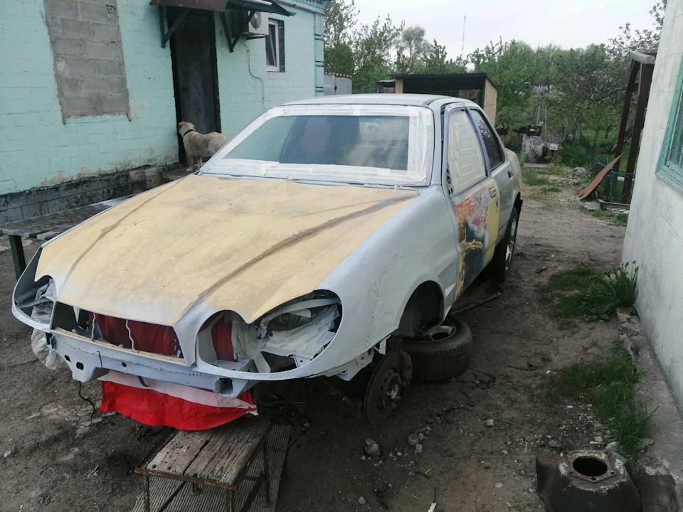 1 режим клеїмо шпаклюємо фарбуємо