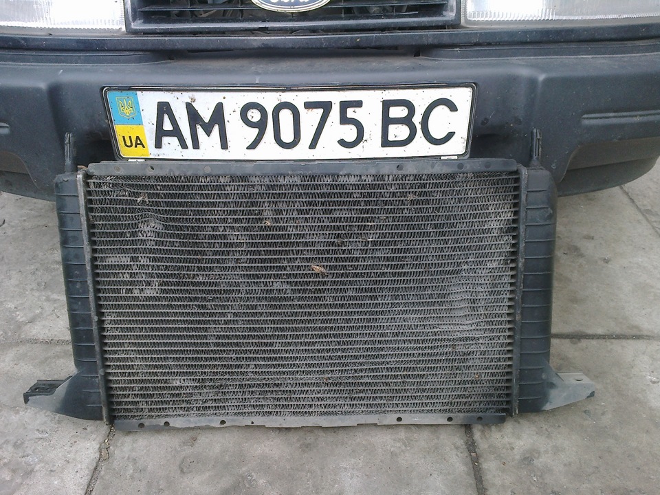 Заміна радіатора або трохи колгоспу;) 1