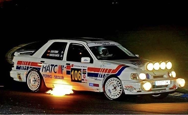 Ford sierra rs cosworth4×4 rally car 2