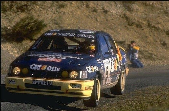 Ford sierra rs cosworth4×4 rally car 5