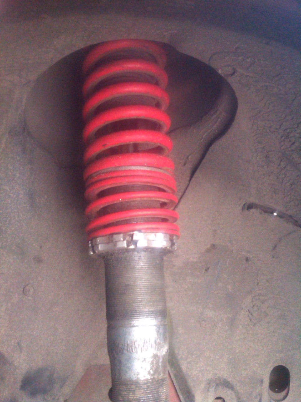 Поставив гвинтову підвіску, розхідники. 2