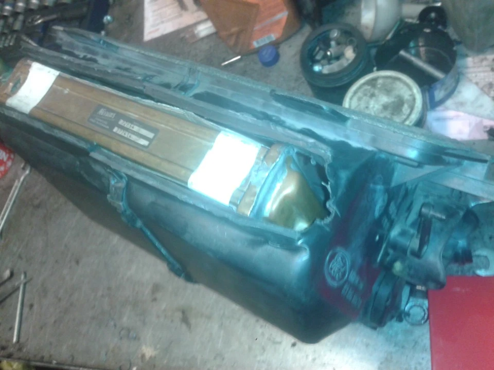 Радіатор обігрівача nissens 72654 латунь