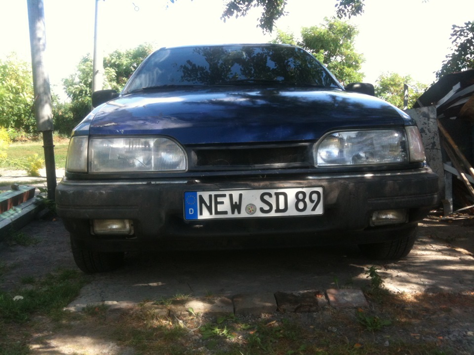 от мк2 до мк3. Бампер с ПТФ 5