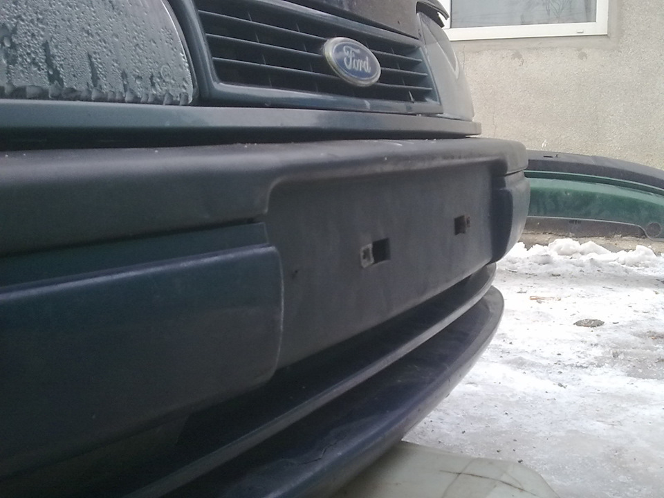 Бампер передній від Opel Vectra A, примірка 4