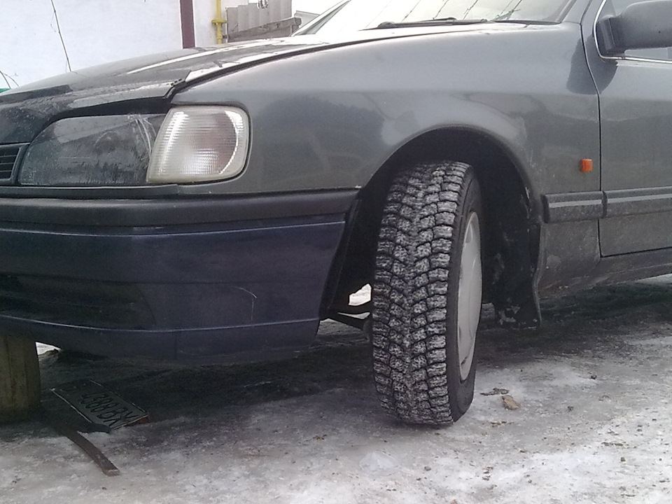 Бампер передній від Opel Vectra A, примірка 5