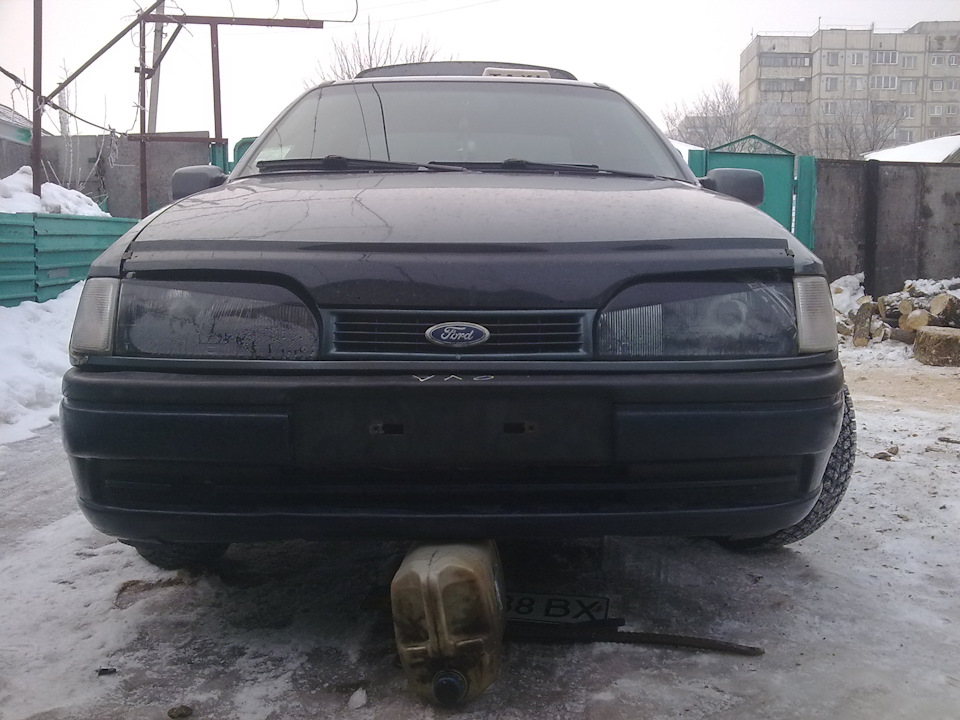 Бампер передній від Opel Vectra A, примірка 1