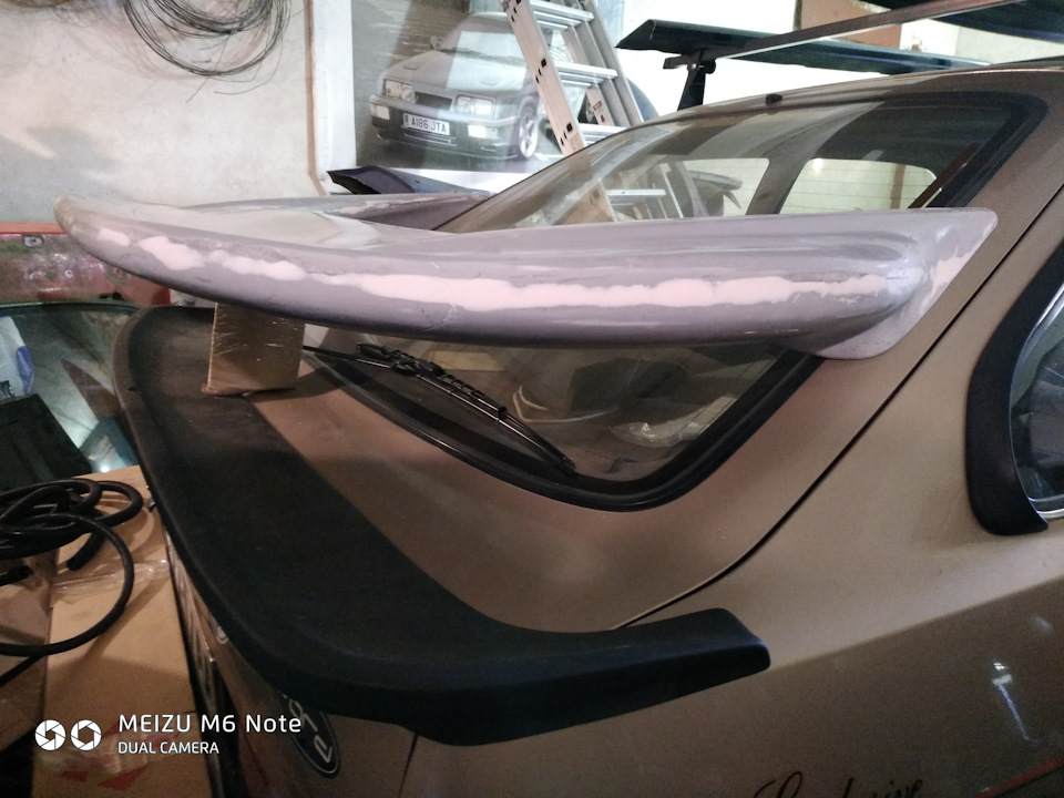 Спойлер rs500 у мене 3