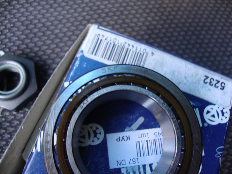 підшипник SKF - всього на один рік(( 1