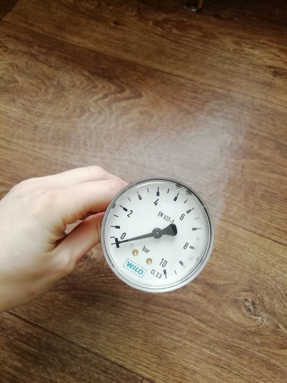 Замір тиску в рампі 1