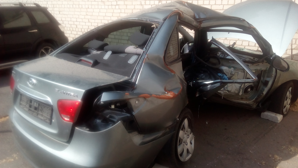 ДТП Hyundai Elantra 2008 2