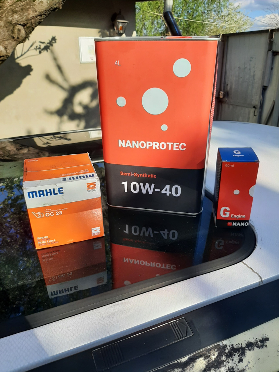 Перехід на олію Nanoprotec. 1