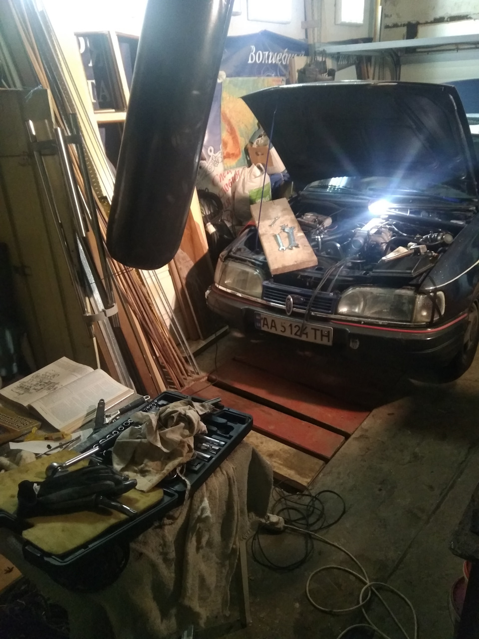 Регулювання клапанів Ford Sierra ohc 2.0i 1