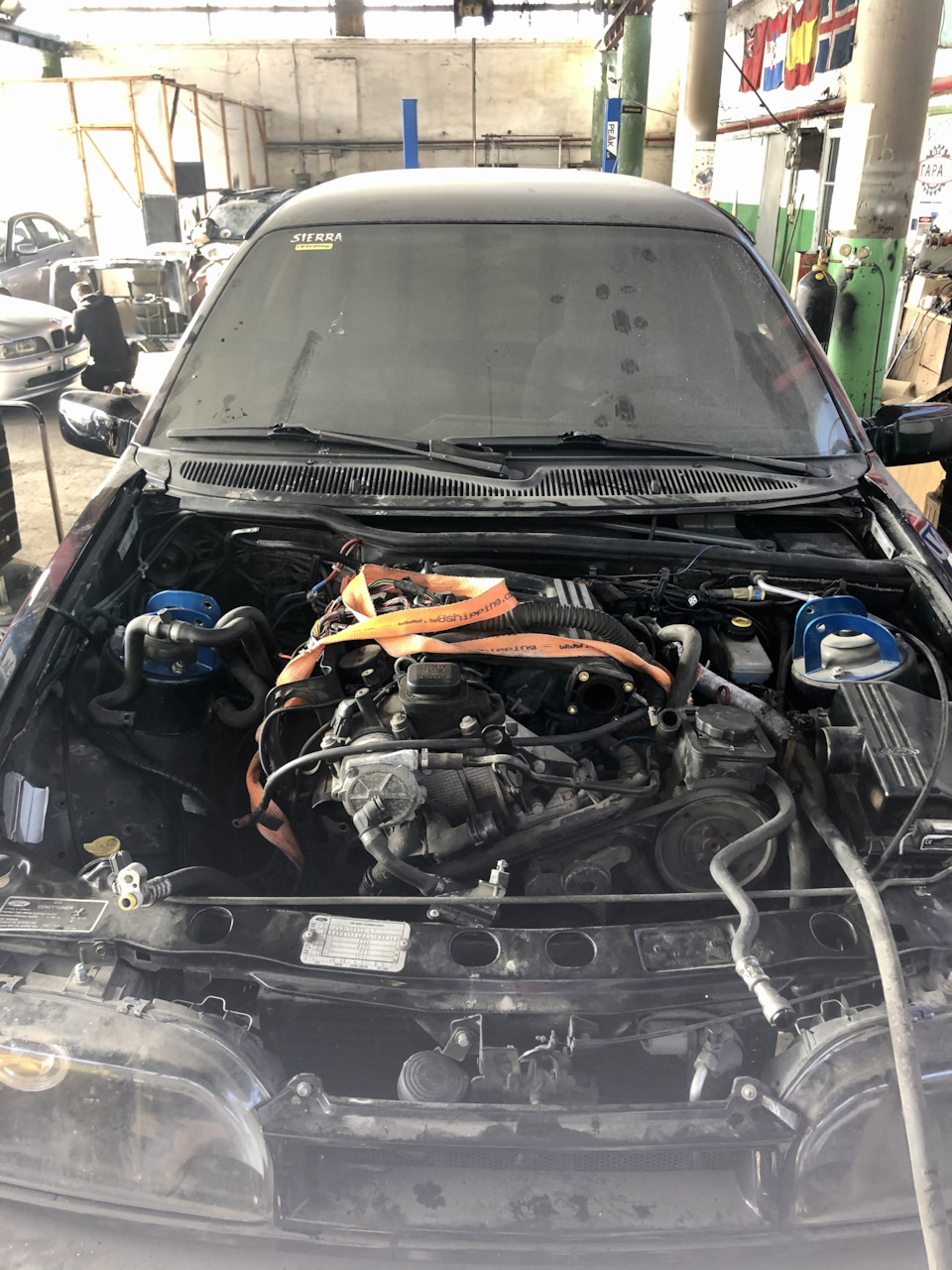 Прикладка М47 у Ford Sierra 1