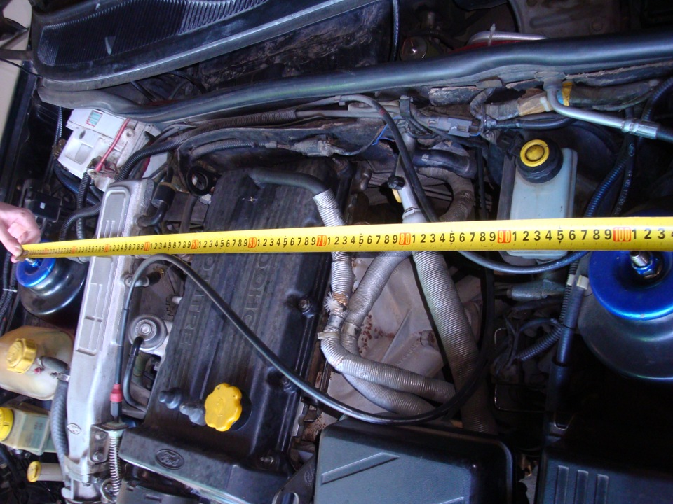 Розкладка на Ford Sierra 2.0 DOHC 1