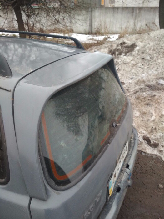 Рідкісний, оригінальний спойлер RS, на Ford Sierra Універсал (Фургон) 2