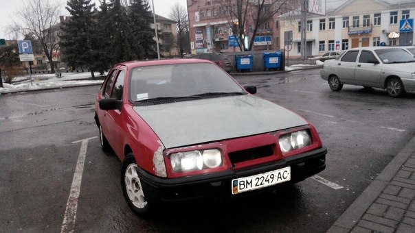 Готування морди, встановлення бампера з xr4 3