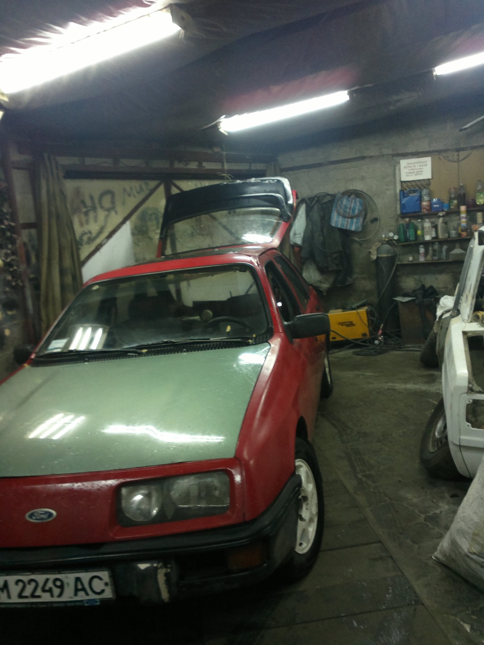 Встановив двс 2.0 охц pinto 1