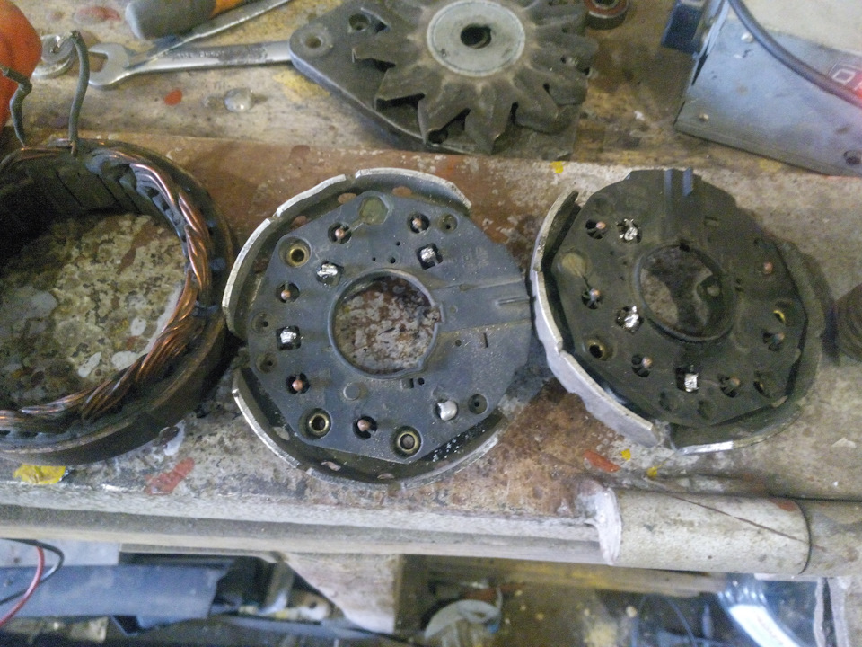 Ремонт генератора 1