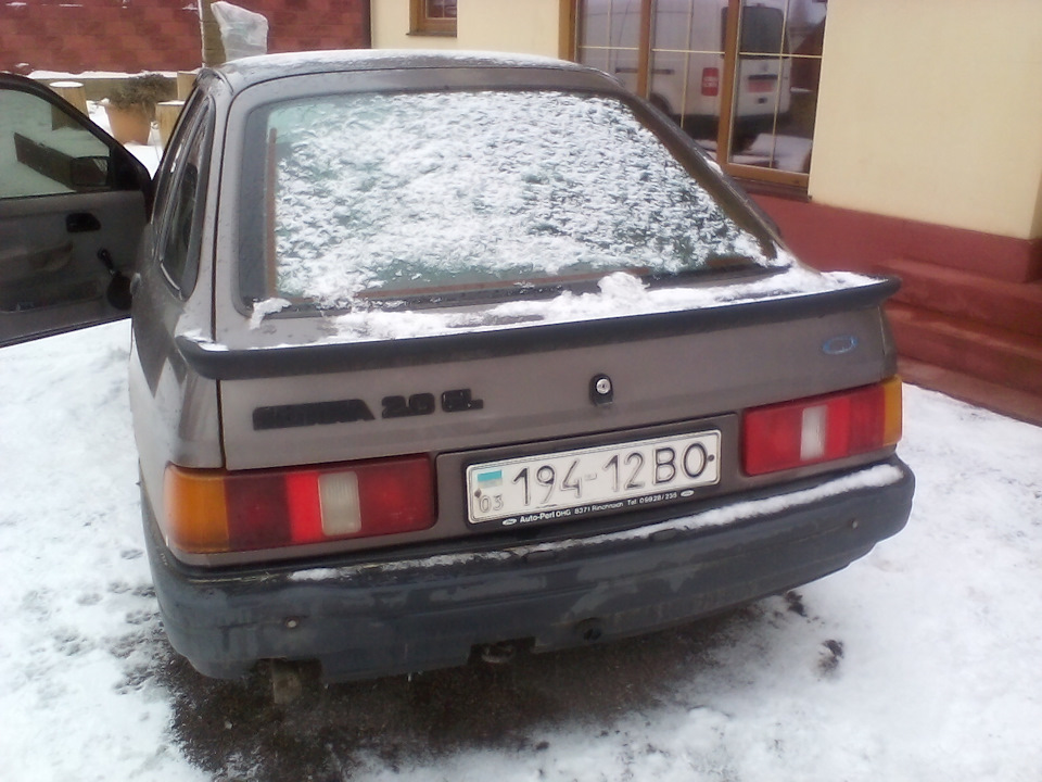 Рестайл стопи Smoke&Red Ford Sierra. 5