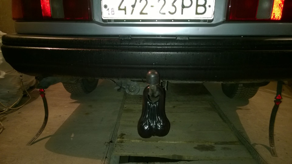 У всіх відра на фаркопі, а в мене... 1