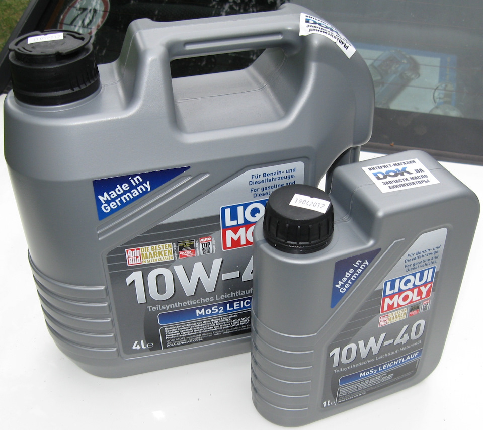 6. Моторне масло Liqui Moly з молібденом. Підробка чи ні? 4