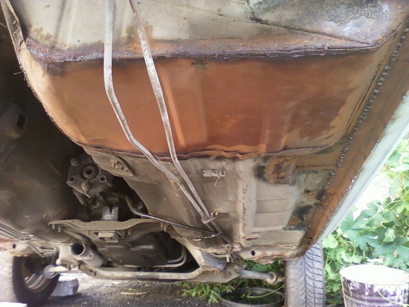 Поварення днища моєї Ford Sierra 2
