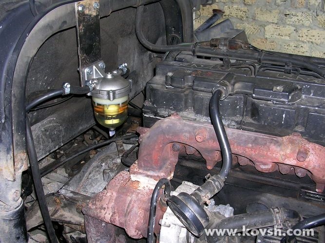 Фільтр-відстійник грубого очищення палива, для дизеля 4