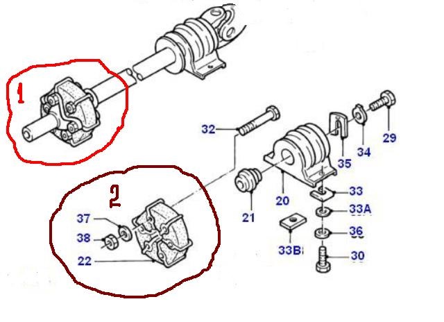 Муфта кардана Formpart 1556089/S - Давай, до побачення! 2