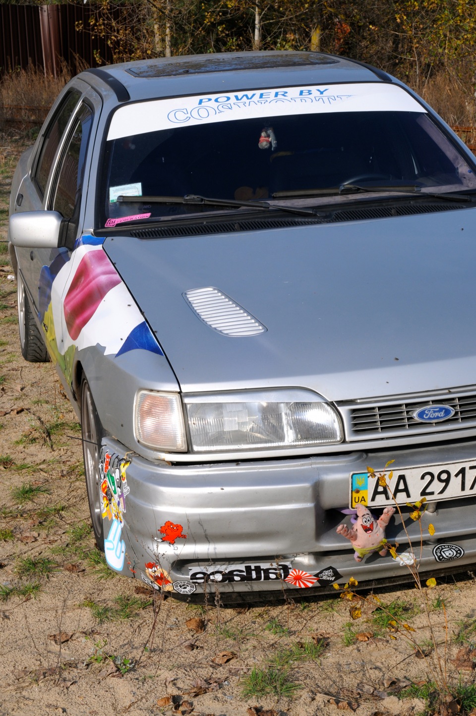 Трішки змінили зовнішній вигляд авто. капот косії 2