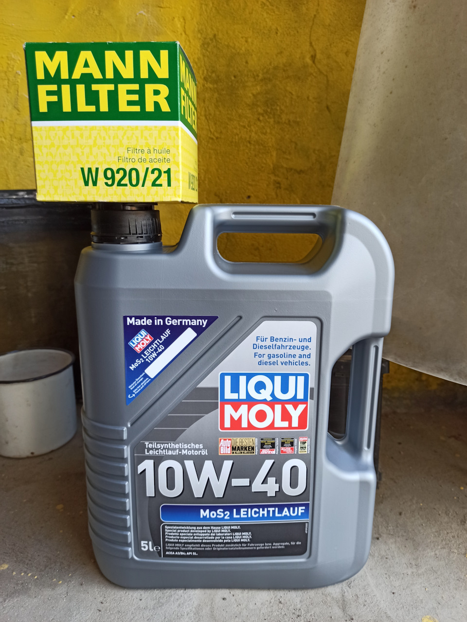 LIQUI MOLY MoS2 Leichtlauf SAE 10W-40 1