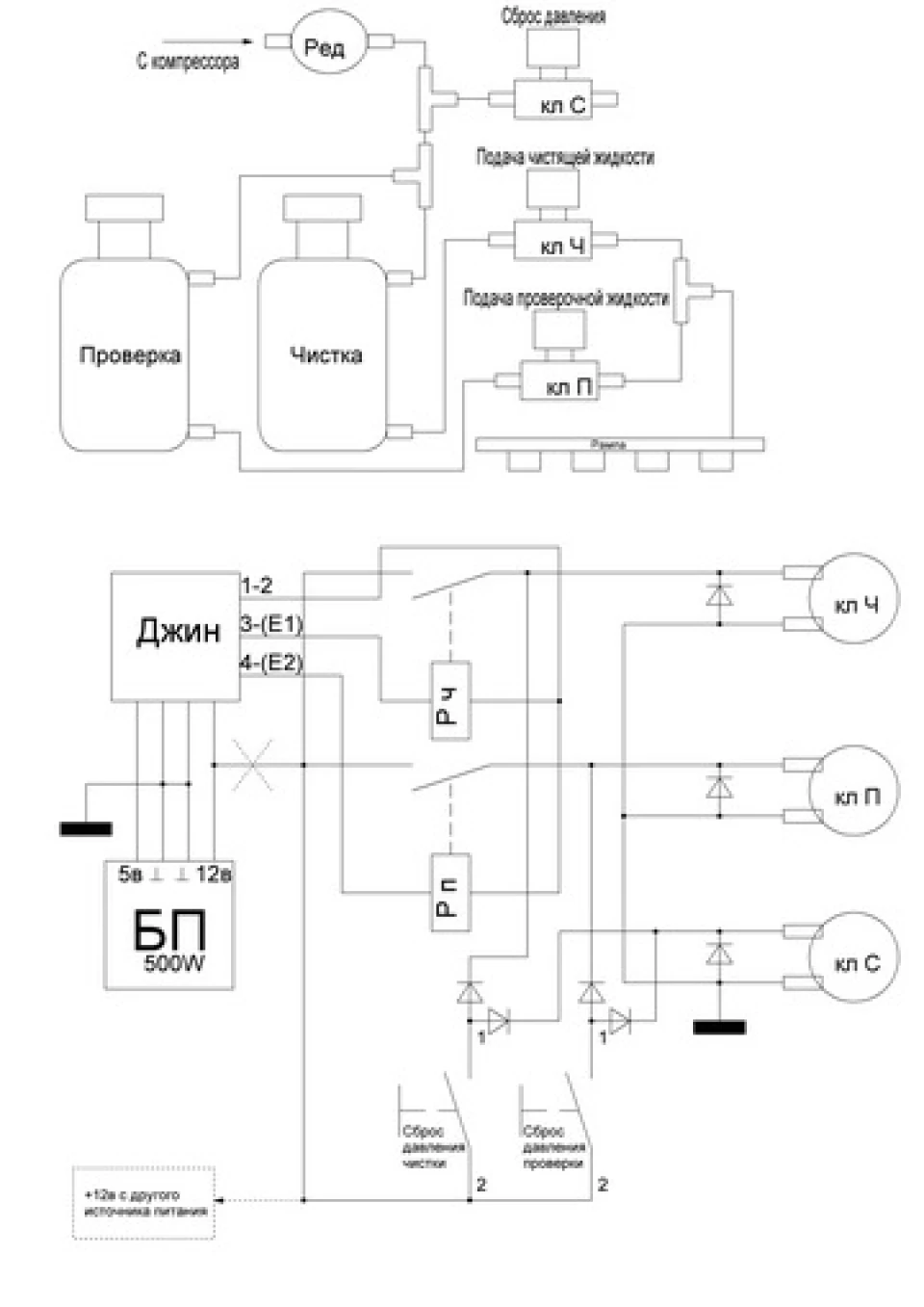 Стенд для чищення форсунок (1 Частина)