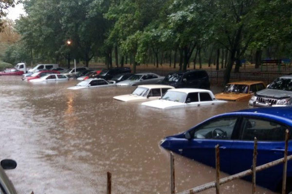 потоп в Одесі 20.09.16 2