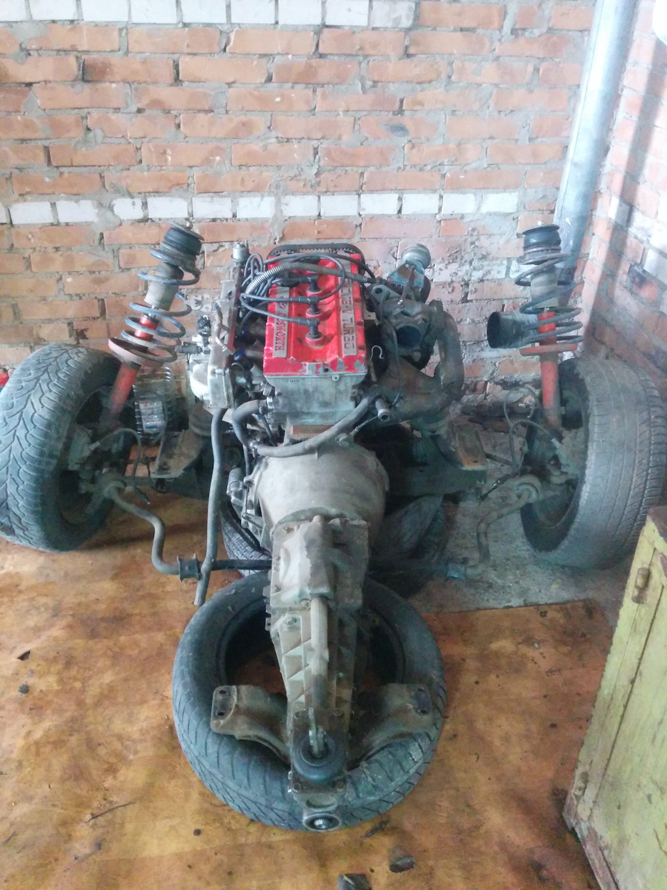 Свап двигуна закінчено. 3