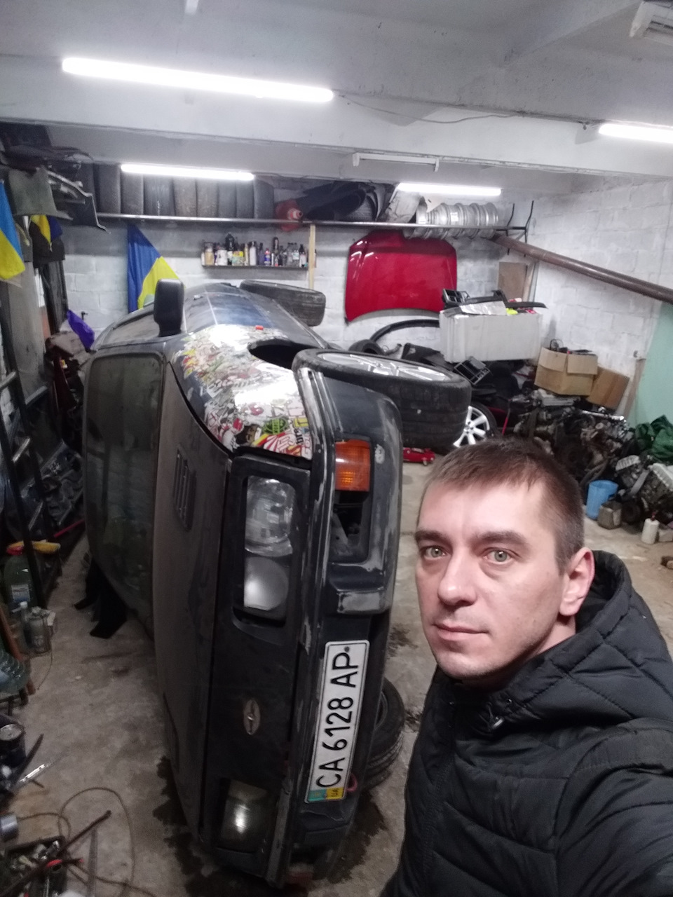 Фарбування днища 1