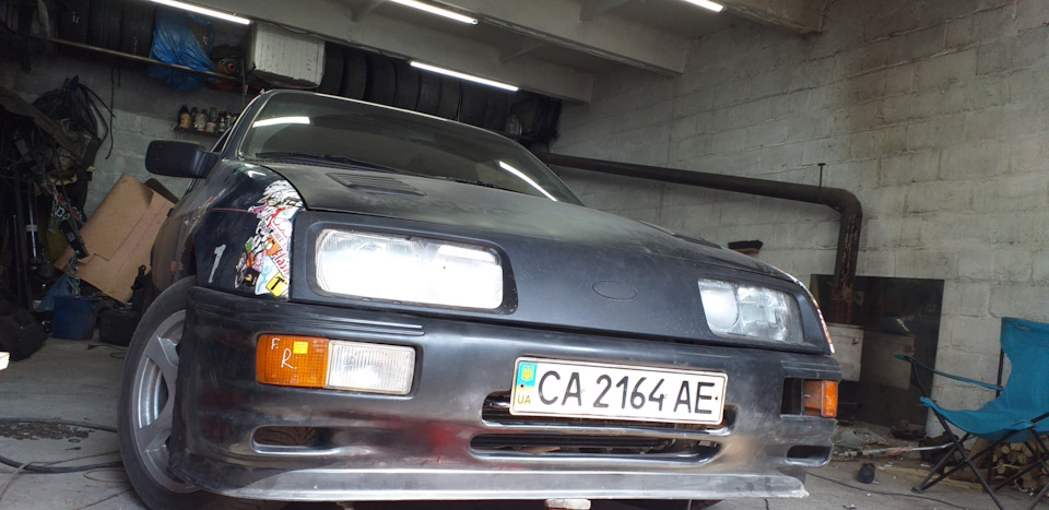 Встановлення переднього бампера RS cosworth 1