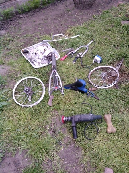 красивий великий дитині своїми руками зі старого=) 2