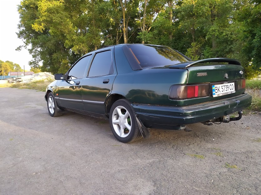 Заміна датчика тиску масла Ford Sierra 1.8td, Проводка. 4