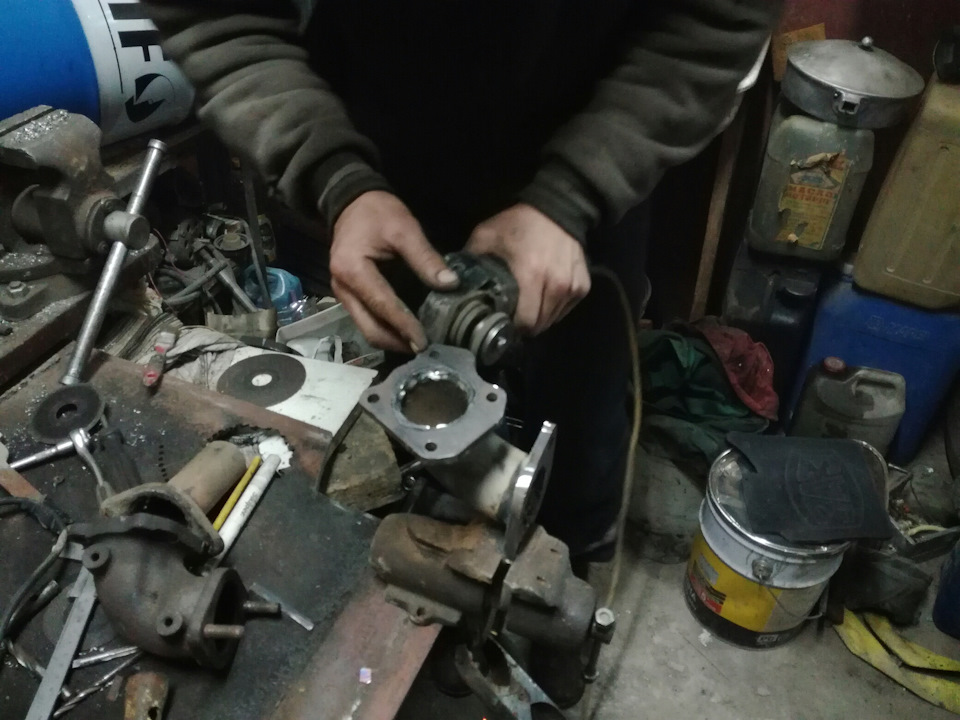Кастом коліно на турбіну 2.5 Turbo Diesel 5