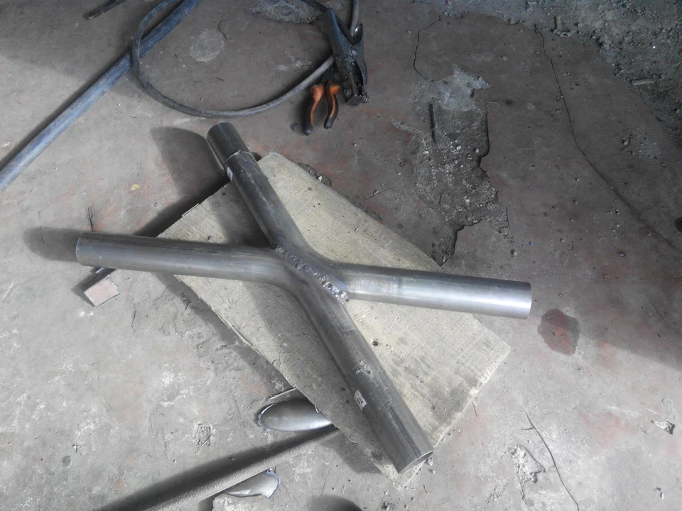 X-pipe гаражний варіант))