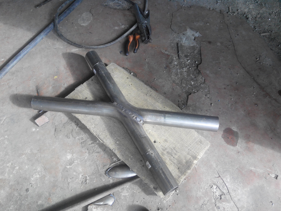 X-pipe гаражний варіант)) 1