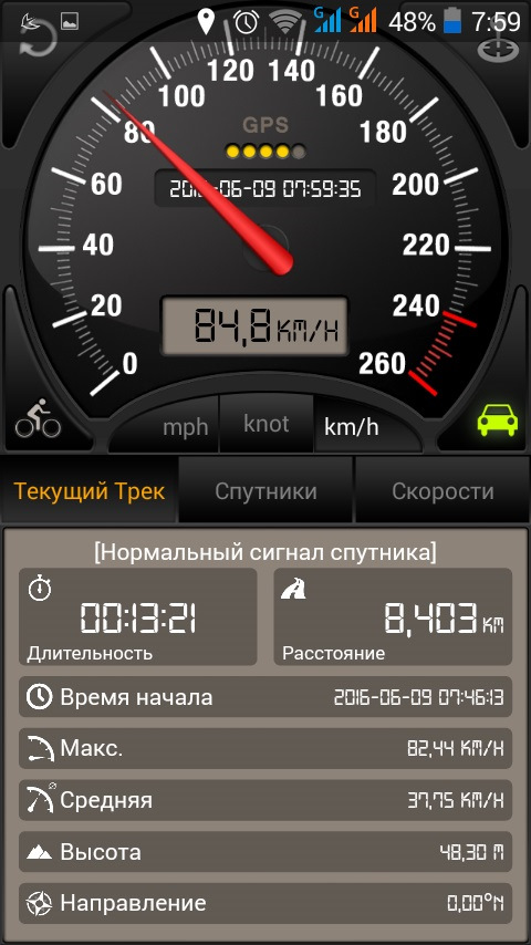 GPS Спидометр 1