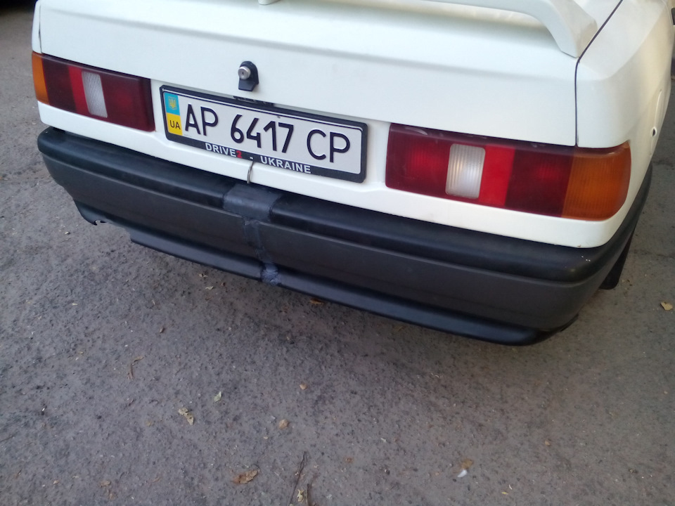 Пайка бампера Opel Vectra A 3