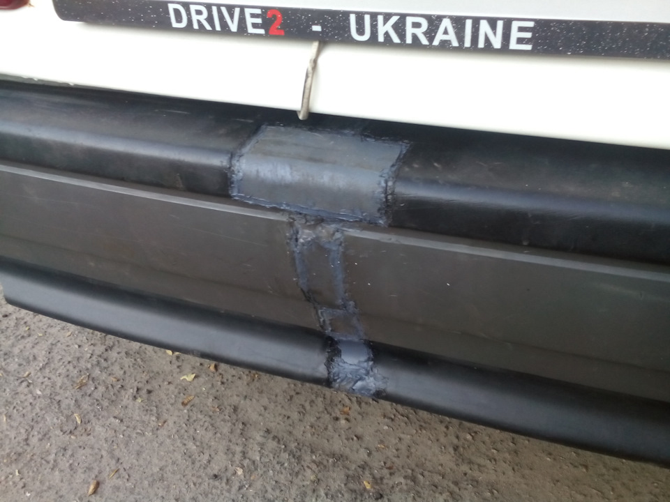 Пайка бампера Opel Vectra A 4